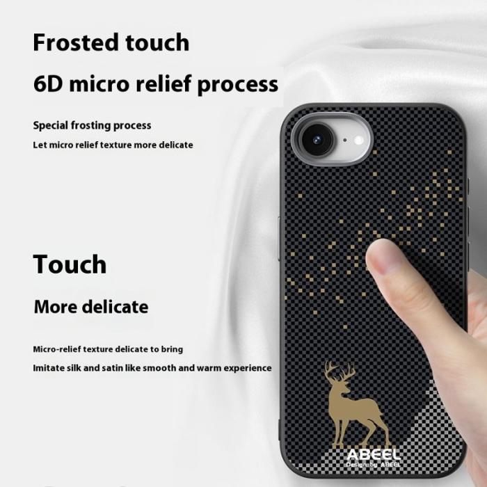 ABEEL - ABEEL Mobilskal till iPhone 16e MagSafe Ultra Slim TPU - Deer