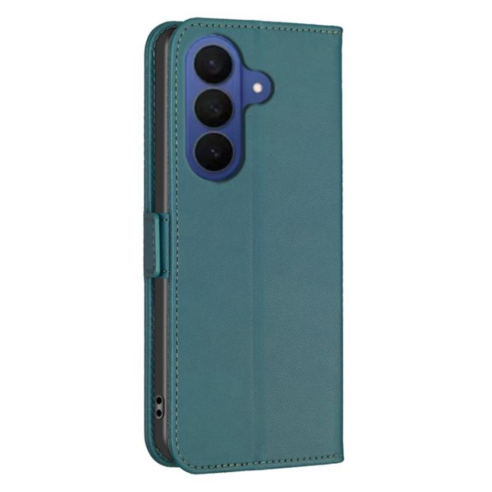 BINFEN COLOR - BINFEN Samsung Galaxy S26 Plus Plånboksfodral Konstläder Flip Folio - Grön
