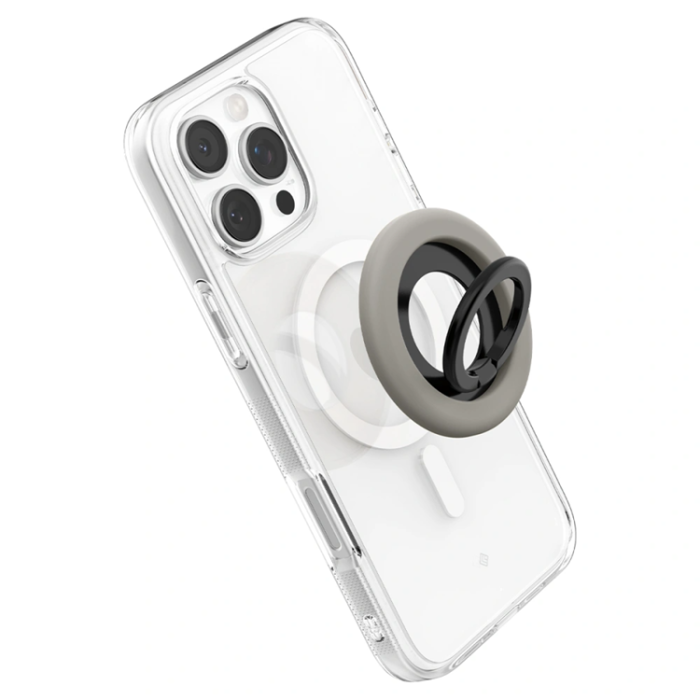 Spigen - Spigen Mobil Ringhållare Magsafe Magnetic Nano Pop - Grå