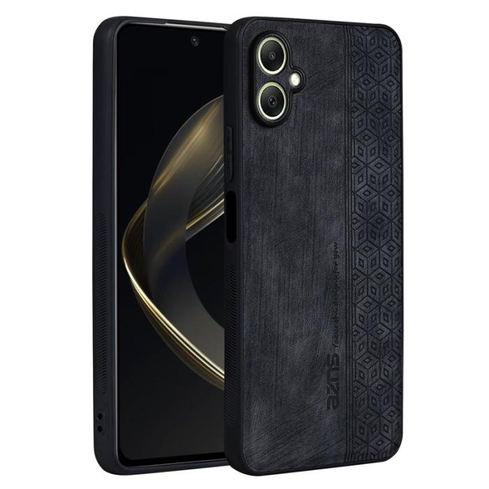 AZNS - AZNS Samsung Galaxy A06 4G Fodral KonstLäder - Svart