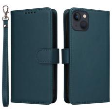 BETOPNICE - BETOPNICE iPhone 13 Pl&aring;nboksfodral Magnetiskt Avtagbart Konstl&auml;der - Bl&aring;