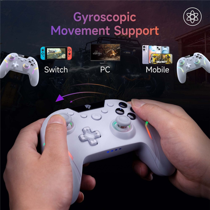 A-One Brand - EASYSMX Spelkontroll Bluetooth 2.4G Trådbunden Programmerbar Gamepad X20