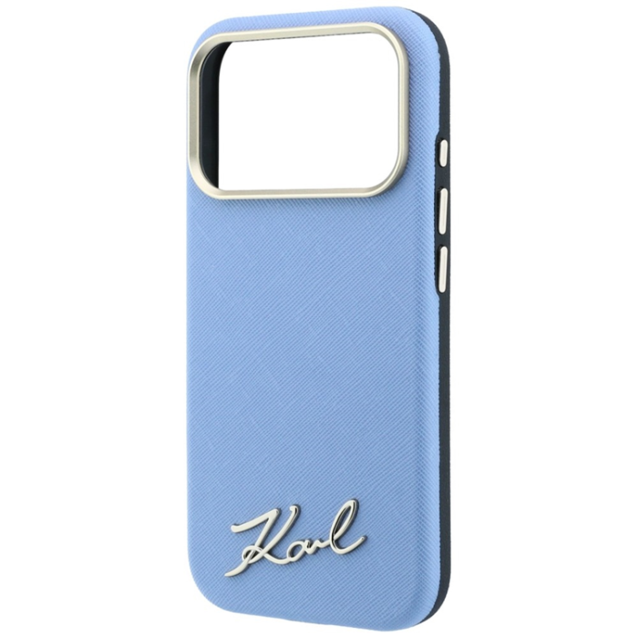 KARL LAGERFELD - Karl Lagerfeld Mobilskal För iPhone 18 Pro/17 Pro Magsafe Saffiano Small Script