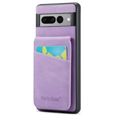 FIERRE SHANN - FIERRE SHANN Google Pixel 8 Pro Fodral PU+TPU - Lila