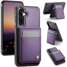 JEEHOOD - JEEHOOD J06 Konstl&auml;der fodral till Samsung Galaxy A56 5G - Lila