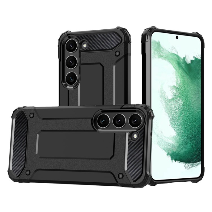 OEM - Galaxy S23 Mobilskal Tough Armor - Svart