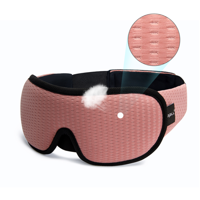 A-One Brand - Bekväm Sovmask/Ögonmask 3D Blocking Light - Rosa