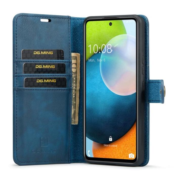 DG.MING - DG.MING Flip Detachable Plånboksfodral Galaxy A53 5G - Blå