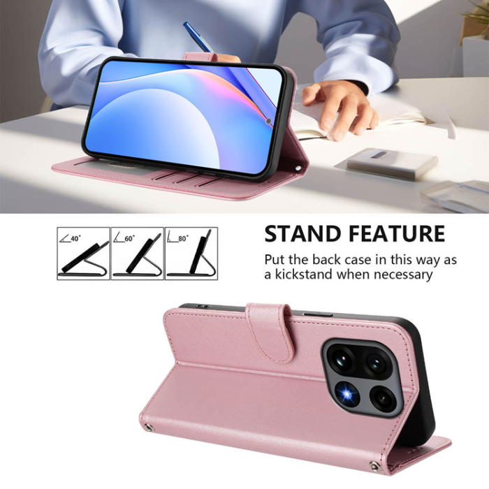 A-One Brand - OnePlus 15 Konstläder Plånboksfodral Panda Imprint RFID-Skydd