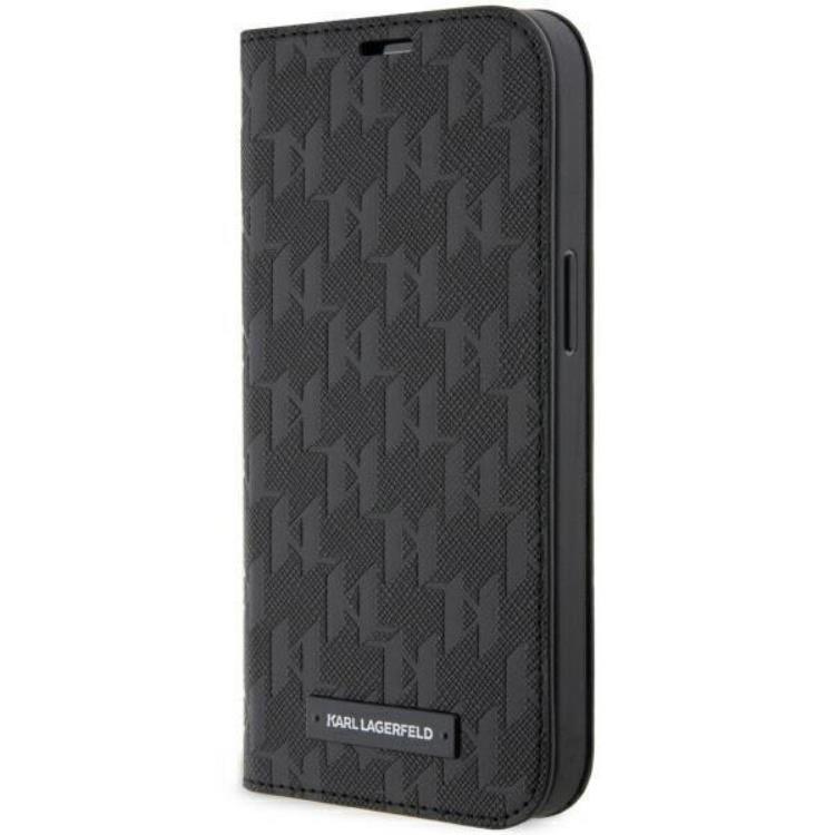 Karl Lagerfeld iPhone 14 Pro Max Plånboksfodral Monogram Svart | 2353 | AlltMobil