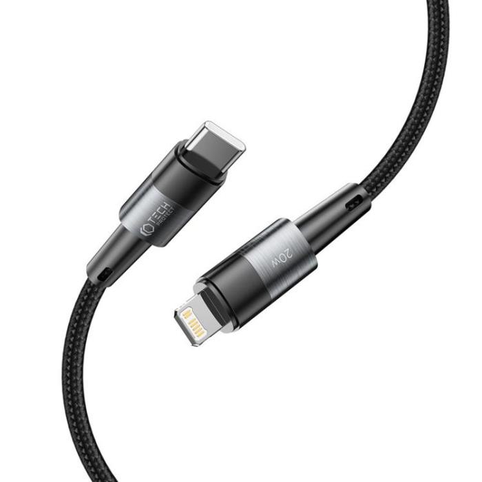 Tech-Protect - Tech-Protect USB-C till Lightning kabel Ultraboost 2m - Grå