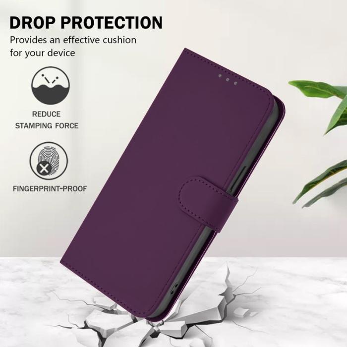 OEM - Samsung Galaxy S26 Ultra Fodral Konstläder Solid Color - Lila