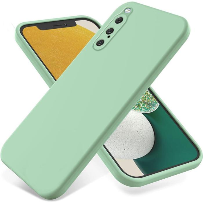 A-One Brand - Sony Xperia 10 V Mobilskal Liquid Silicone - Grön