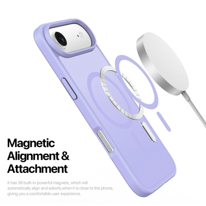 Dux Ducis - Dux Ducis iPhone 17 Air Mobilskal MagSafe Yind - Ljuslila