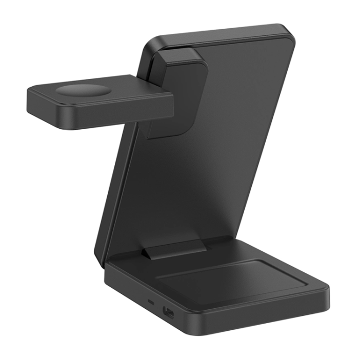Tech-Protect - Tech-Protect Qi2.2 MagSafe Trådlös Laddare För iPhone/Apple Watch/AirPods