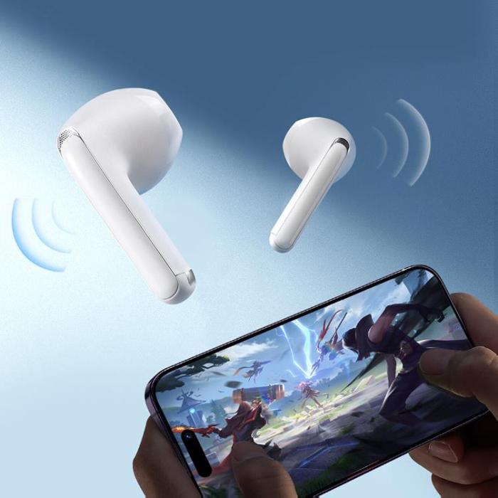 Joyroom - Joyroom TWS Bluetooth 5.3 Trådlösa Hörlurar - Vit