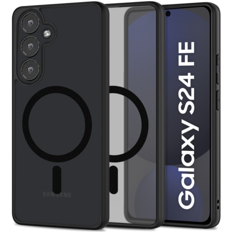 Tech Protect Galaxy S24 FE Mobilskal Magsafe - Matte Svart | 2353 | AlltMobil