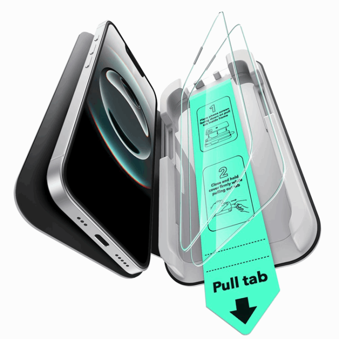 ESR - [2-Pack] ESR iPhone 13/13 Pro/14/16e Härdat Glas Skärmskydd