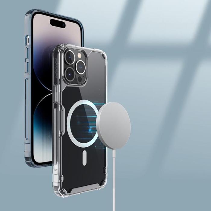 Nillkin - Nillkin iPhone 15 Pro Max Mobilskal Magsafe Nature Pro Armored