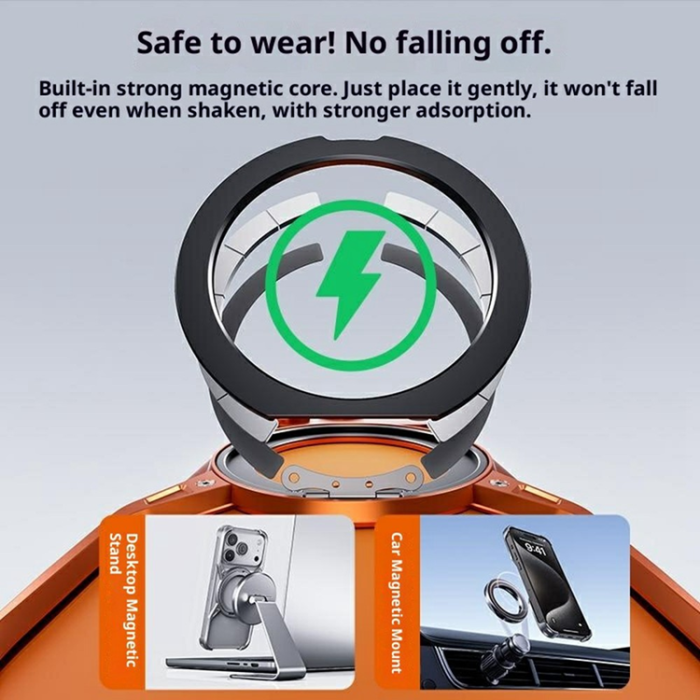 A-One Brand - iPhone 17 Pro Mobilskal Bumper Frameless Kickstand