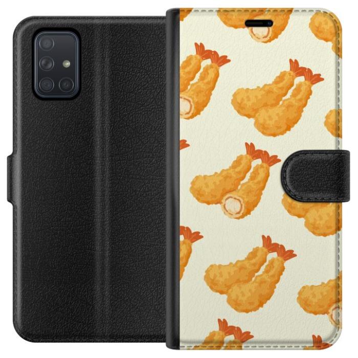 iSecrets - Plånboksfodral till Samsung Galaxy A71 med Räkor