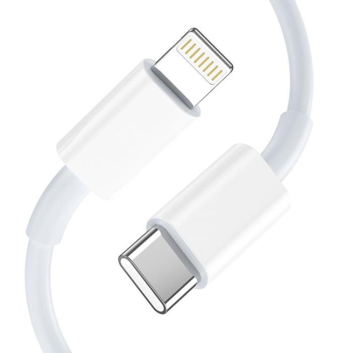 Tech-Protect - Tech-Protect 2-Port Nätverk Laddare Med Lightning Kabel - Vit