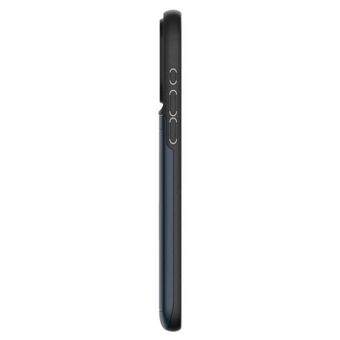 Spigen - Spigen iPhone 15 Pro Max Mobilskal Slim Armor CS - Blå