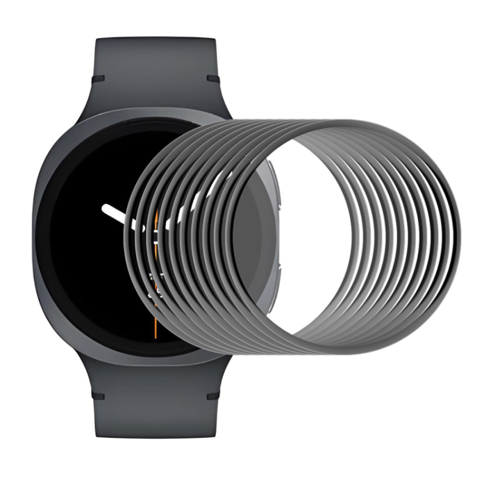 HAT PRINCE - [10-Pack] Hat Prince Galaxy Watch 8 (44mm) Härdat Glas Skärmskydd