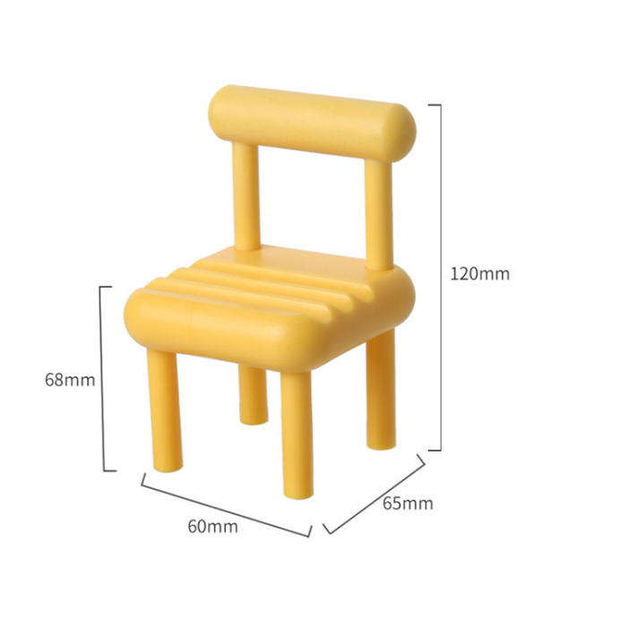 OEM - Mobilhållare - Bord Chair - Gul