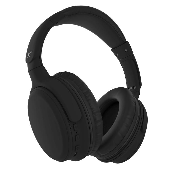 UTGATT4 - KITSOUND Hörlur Slammers Over-Ear Trådlös - Svart