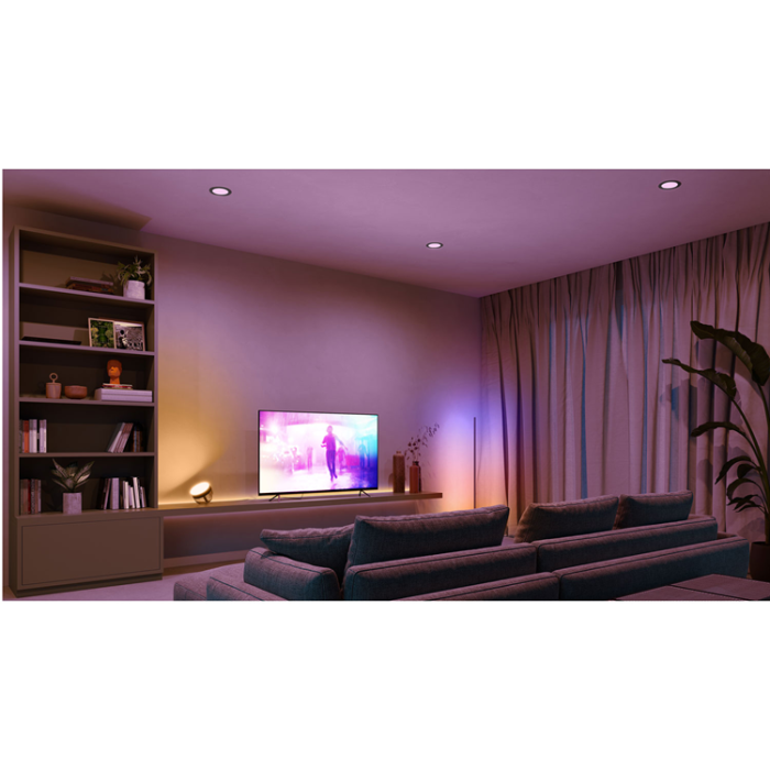 Philips - Philips Hue Slim Downlight L 170mm 1-pack - Svart
