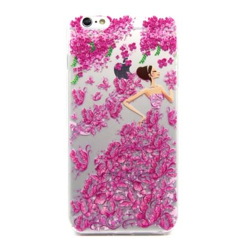 Flexicase Skal till Apple iPhone 6(S) Plus - FlowerQueen | 2353 | AlltMobil