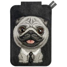 NIMMY - Nimmy MagSafe Korth&aring;llare och Mobilst&auml;ll Big-Eye Cute Pets 2.0 Dog - Svart