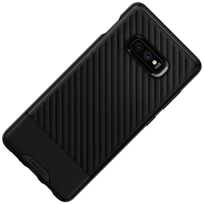 UTGATT4 - SPIGEN Core Armor Skal till Samsung Galaxy S10 - Svart