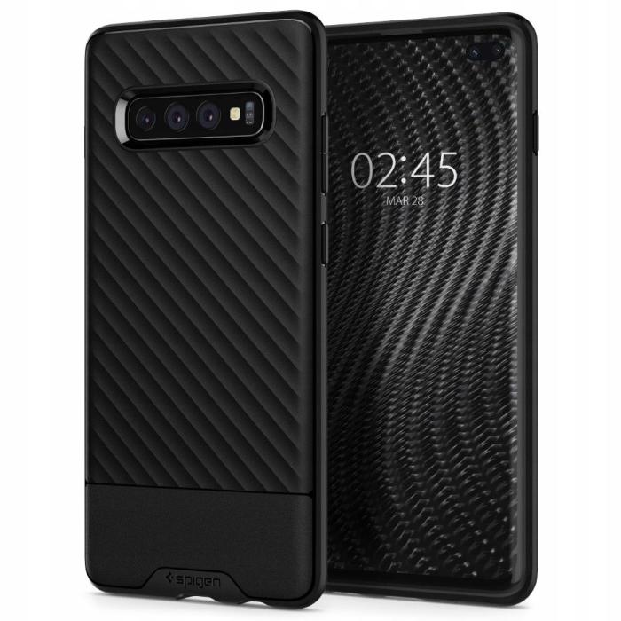 UTGATT4 - SPIGEN Core Armor Skal till Samsung Galaxy S10 Plus - Svart