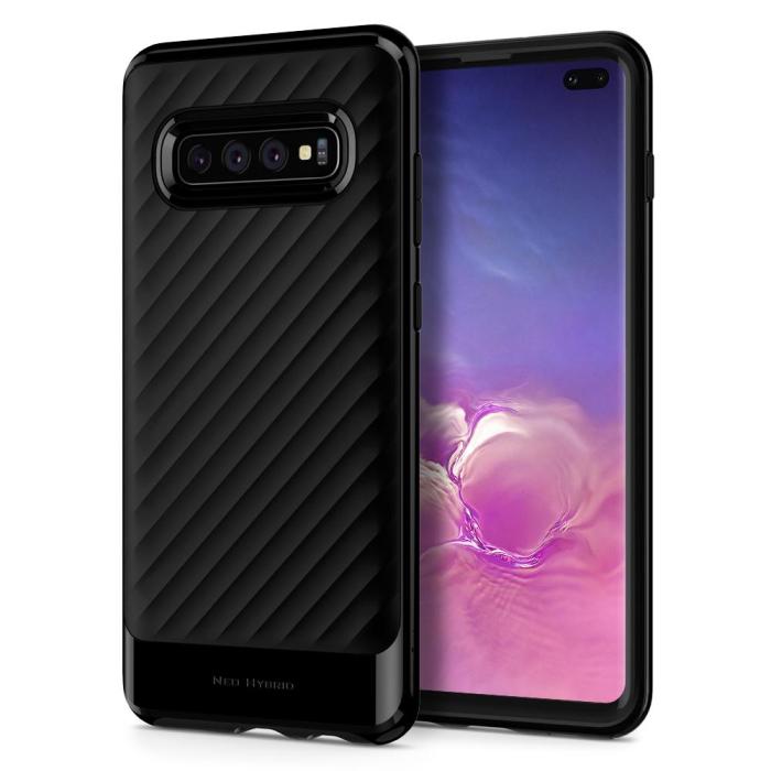 UTGATT4 - SPIGEN Neo Hybrid Skal till Samsung Galaxy S10 Plus - Svart