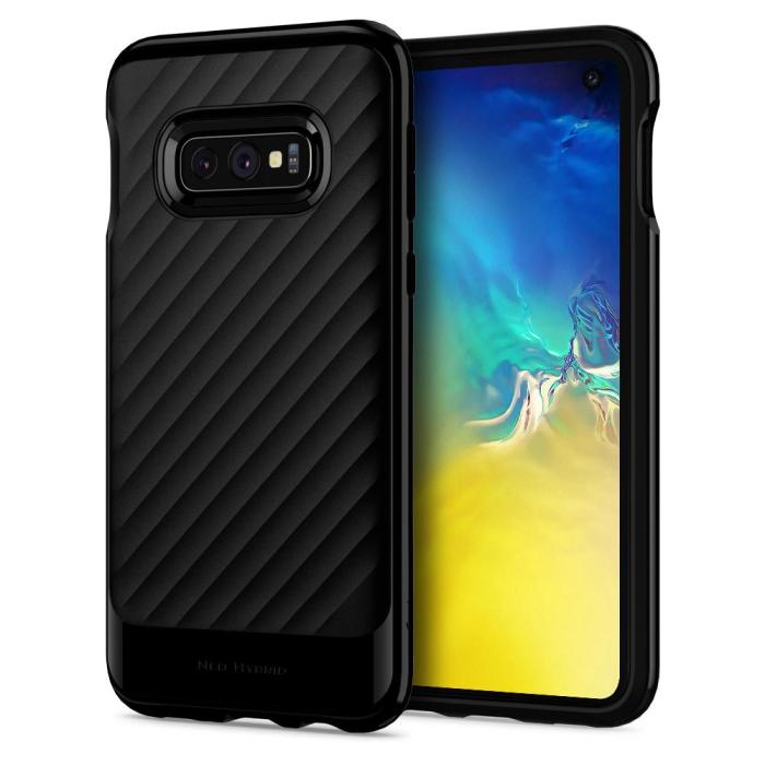 UTGATT4 - SPIGEN Neo Hybrid Skal till Samsung Galaxy S10E - Svart