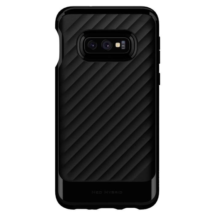 UTGATT4 - SPIGEN Neo Hybrid Skal till Samsung Galaxy S10E - Svart