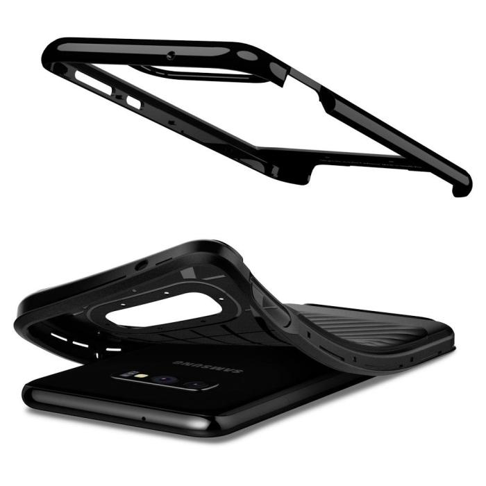 UTGATT4 - SPIGEN Neo Hybrid Skal till Samsung Galaxy S10E - Svart