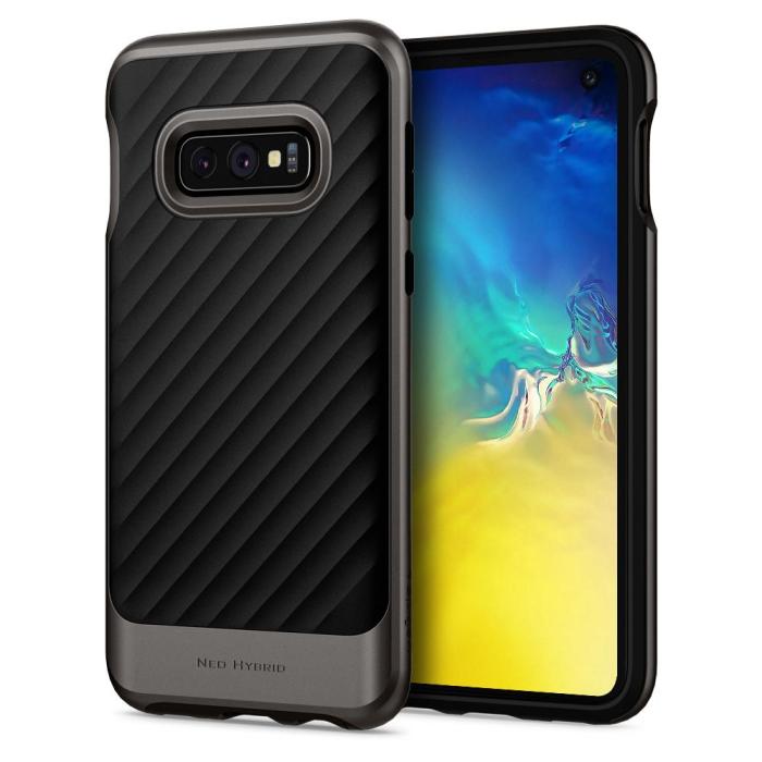UTGATT4 - SPIGEN Neo Hybrid Skal till Samsung Galaxy S10E - Svart