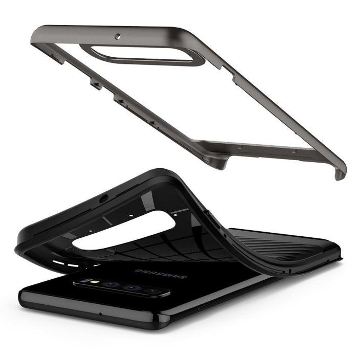 UTGATT5 - SPIGEN Neo Hybrid Skal till Samsung Galaxy S10 - Grå