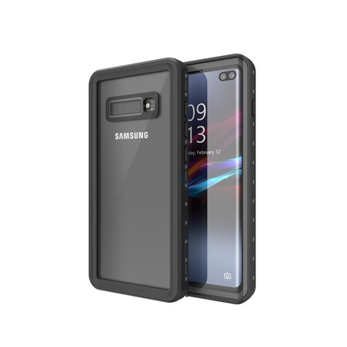 UTGATT4 - Redpepper Vattentätt Skal till Samsung Galaxy S10 Plus - Svart