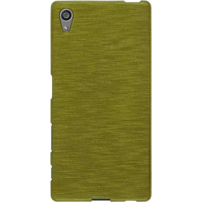 UTGATT5 - Brushed Flexicase Skal till Sony Xperia Z5 - Grön