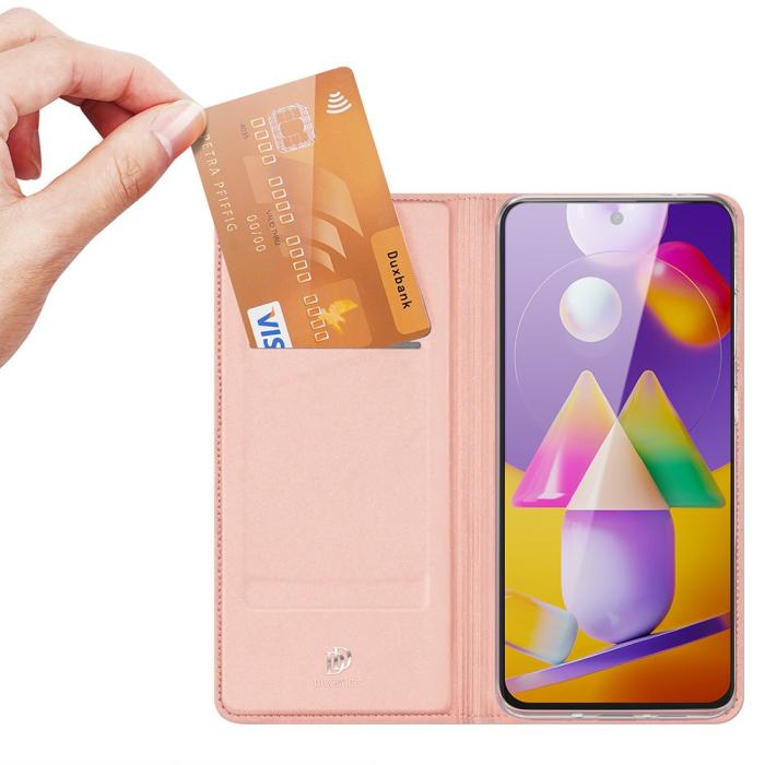 UTGATT1 - DUX DUCIS Skin Series Galaxy M31s rosa fodral