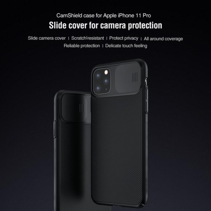 Nillkin - NILLKIN CamShield Mobilskal iPhone 11 Pro - Svart
