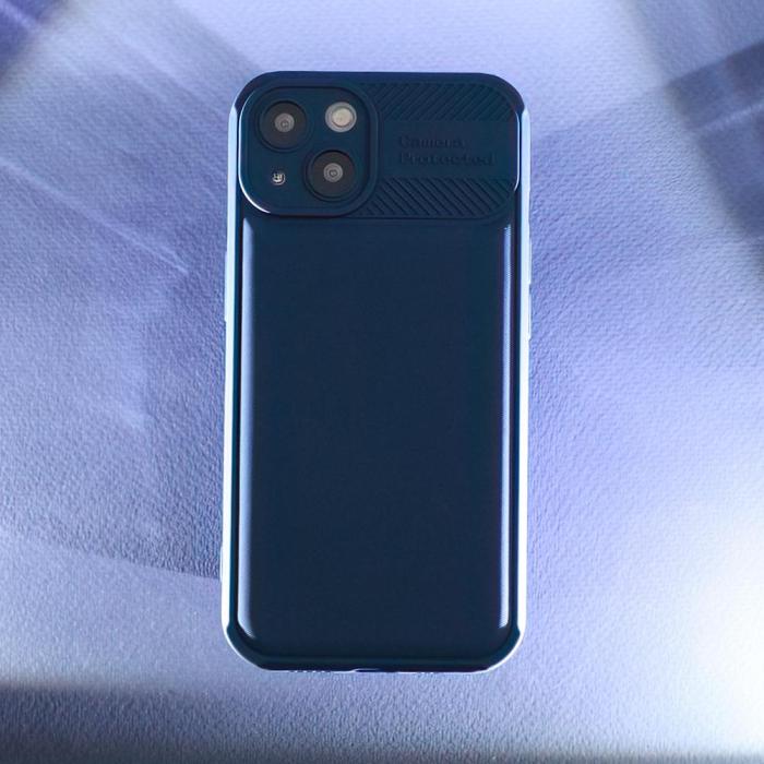 OEM - Honungskaka till Samsung Galaxy A14 4G / A14 5G mörkblå