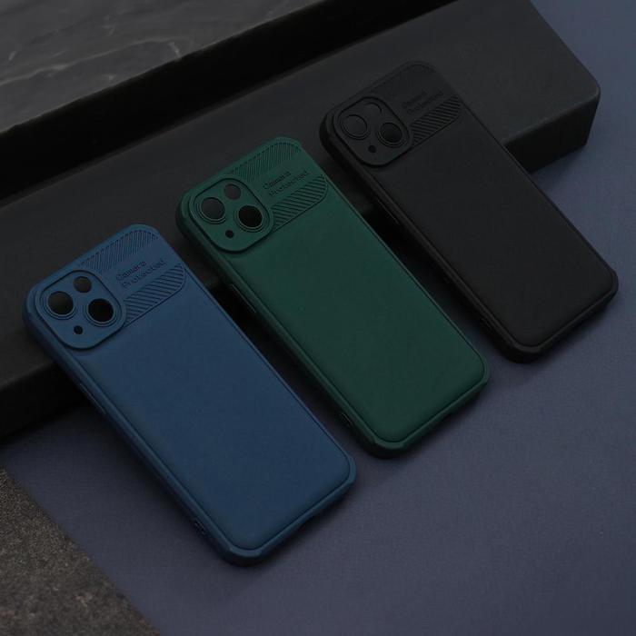 OEM - Honungskaka till Samsung Galaxy A14 4G / A14 5G mörkblå