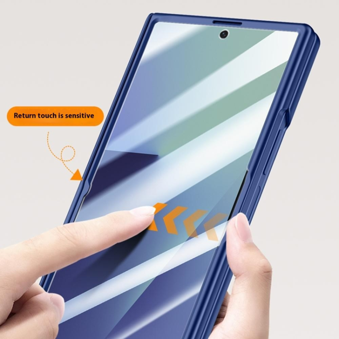 A-One Brand - Galaxy Z Fold 7 5G Mobilskal Hard PC Kickstand - Grön