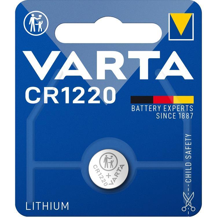 Varta CR1220 1-pack Lithium Knappcellsbatteri 3V | 505295 | AlltMobil