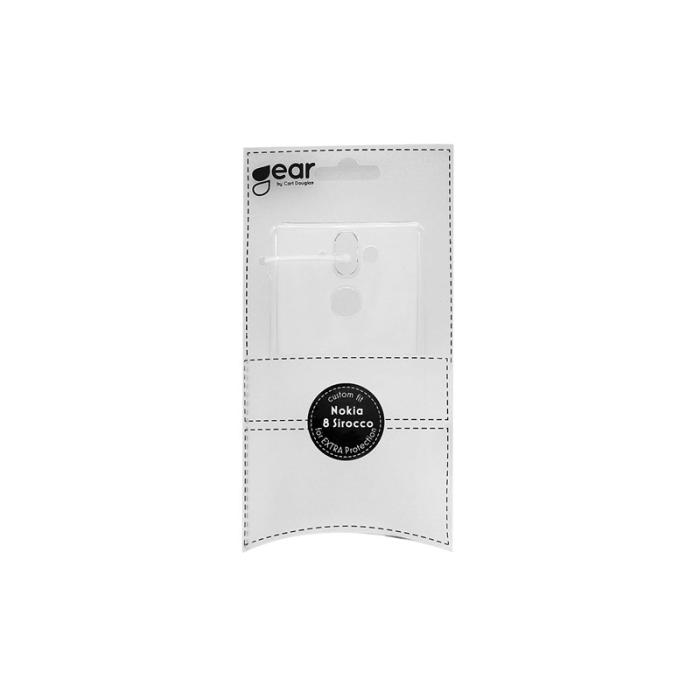 UTGATT1 - GEAR mobilskal till Nokia 8 Sirocco - Transparent